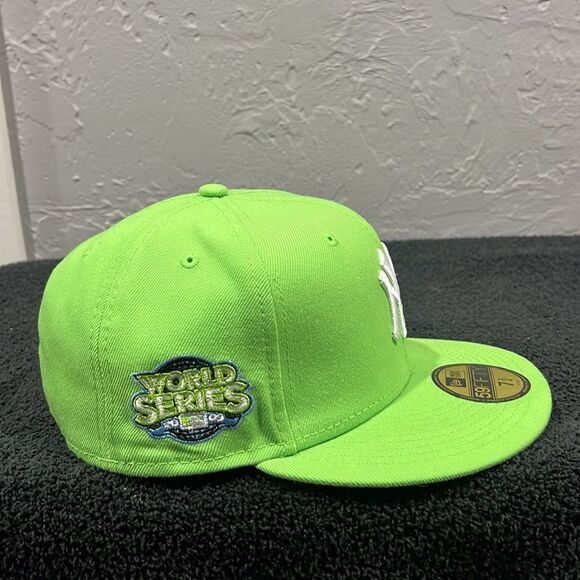 ⚾️ “NEW” N.Y. YANKEES MLB 2009 World Series NEW ERA 59Fifty Fitted Flat Bill Hat - Picture 6 of 12